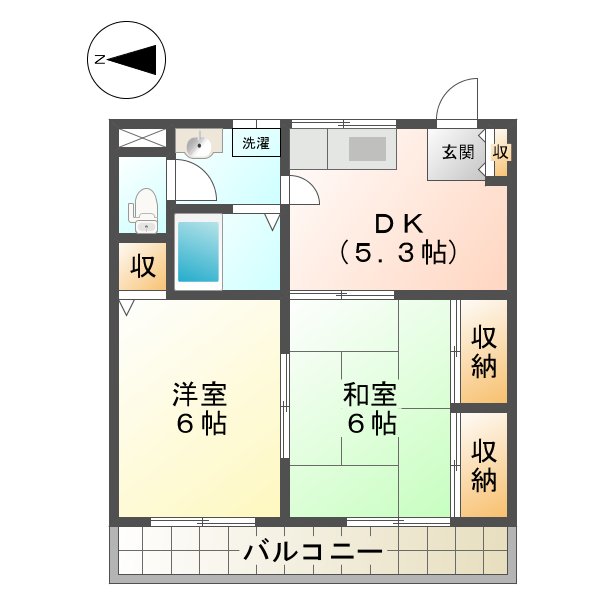 アクアマリンの間取り