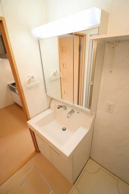洗面設備　＊同物件、別部屋になります