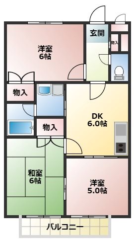 メゾンミニトマトの間取り