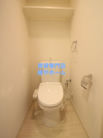 トイレ　ゆったりとした空間のトイレです