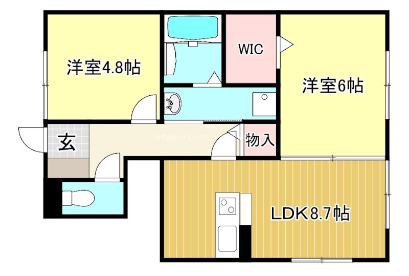 グランシャトーの間取り