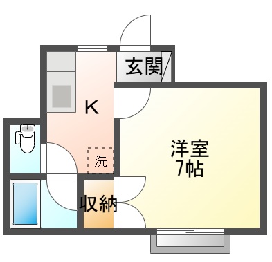 第3ロイヤル大嶋の間取り