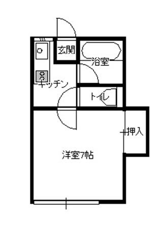 ソレイユＤの間取り