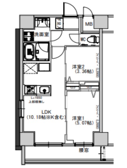 Ｓ－ＲＥＳＩＤＥＮＣＥ千住大橋の間取り