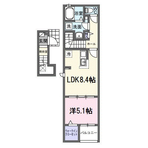 盛岡市茶畑2丁目新築の間取り