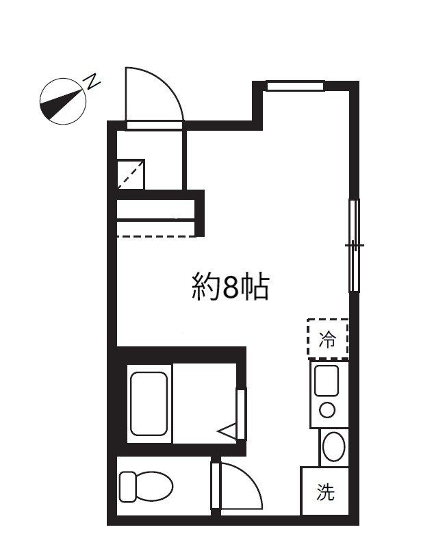 ドマーニ鶴見の間取り