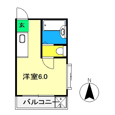 エトワール幸町の間取り