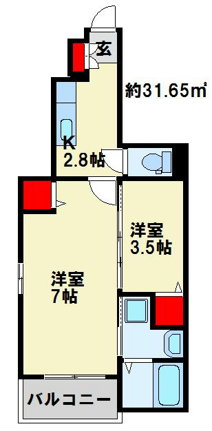 リッジモンドの間取り