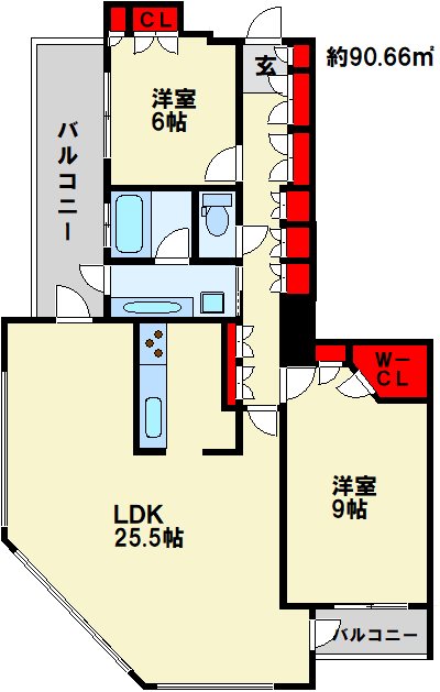 JONAI　TOWERの間取り