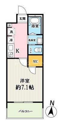 ファミール草加の間取り