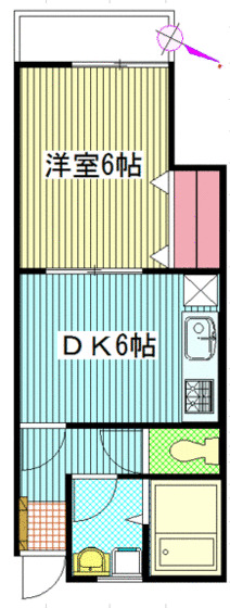 メゾン葉月の間取り