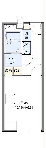 レオパレスメルツェの間取り