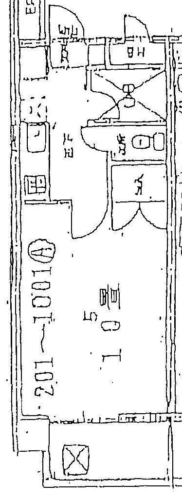 盛岡市材木町のマンションの間取り