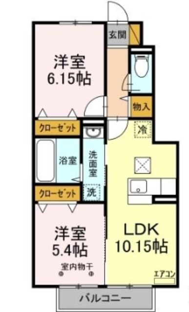 プレジオ幕張の間取り