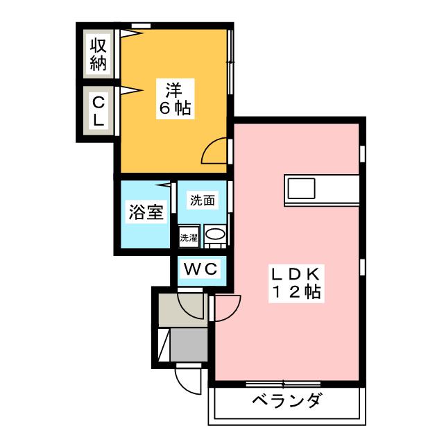 グリーンハイツ若菜の間取り