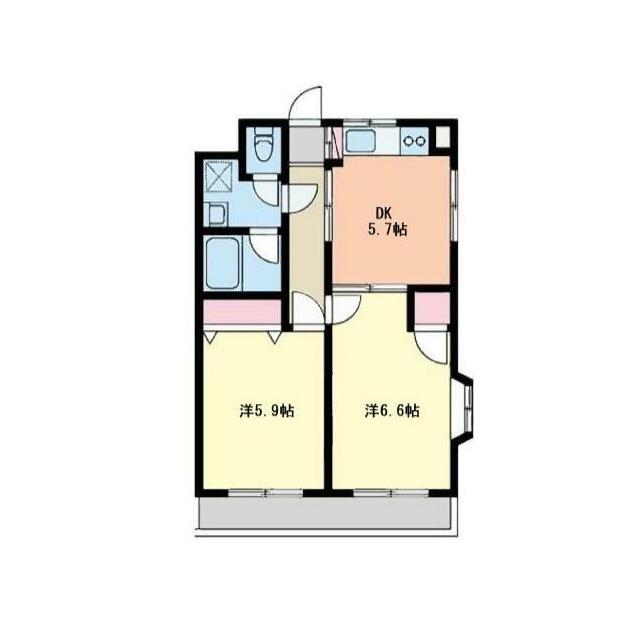 チェリーブロッサムつきみ野１の間取り