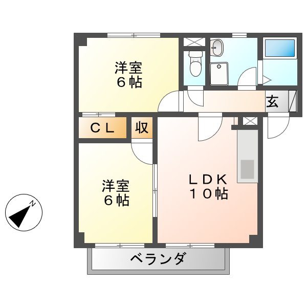 サークルレイクの間取り