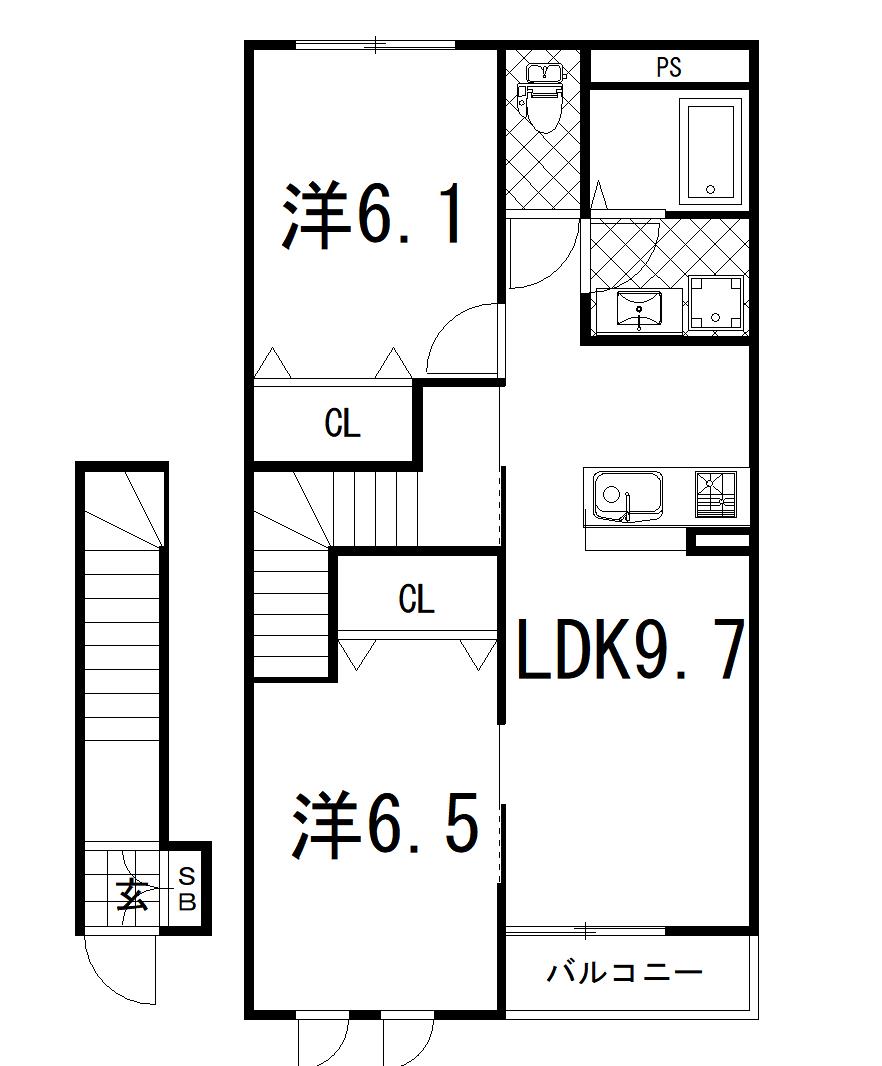 エバーブライトの間取り