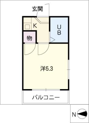 レオパレス２１川名第３の間取り