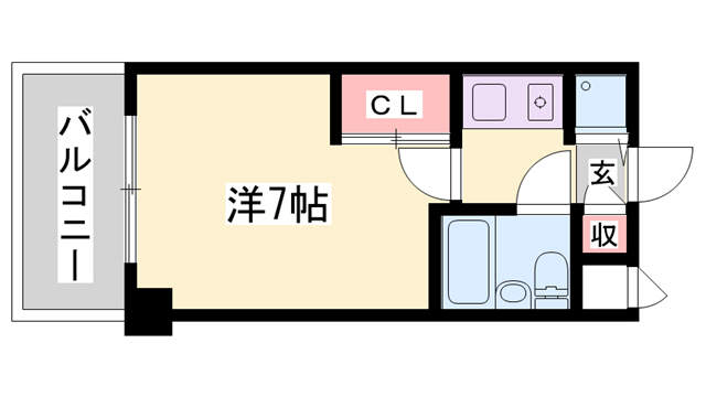 ベルトピア手柄Vの間取り