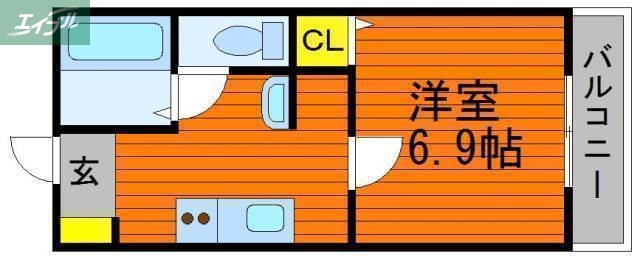 ボヌール西川原の間取り