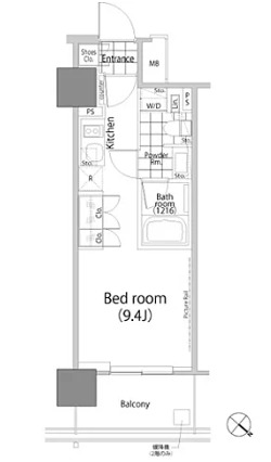 パークハビオ赤坂タワーの間取り