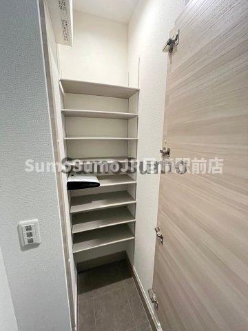 収納　十分な収納スペースがあります