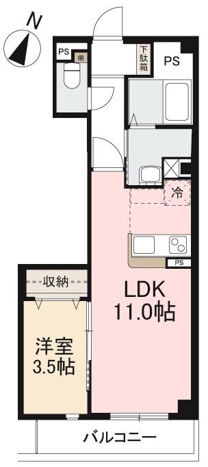 ｆｏｒｔｅ塩上町の間取り