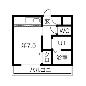 柴昭ビルエスパシオの間取り