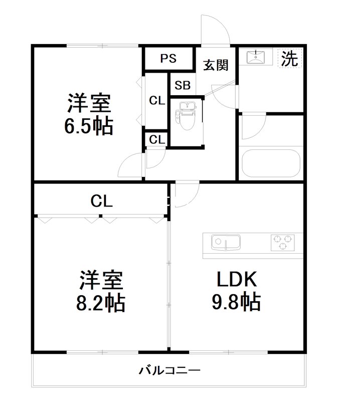 THE HOKUHOU 京都東山の間取り