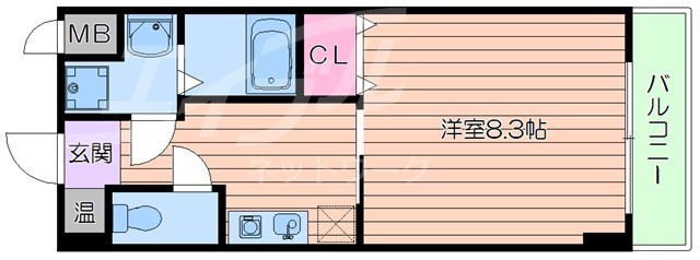 レインボーハイムIIの間取り