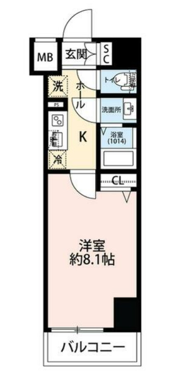 プレール・ドゥーク東向島の間取り