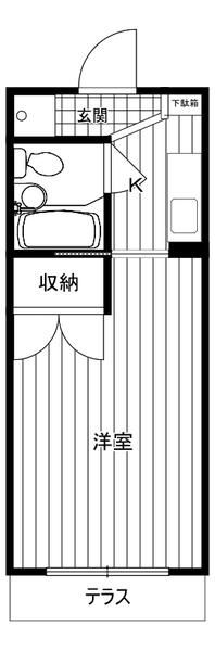 フジコーポかしわ台の間取り