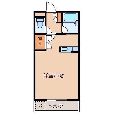 コンフォート木花 A棟の間取り