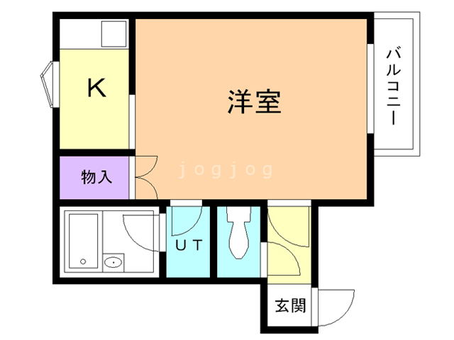 グランドール菊水の間取り