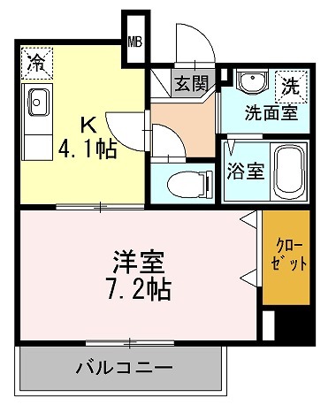 ボンボニエールの間取り