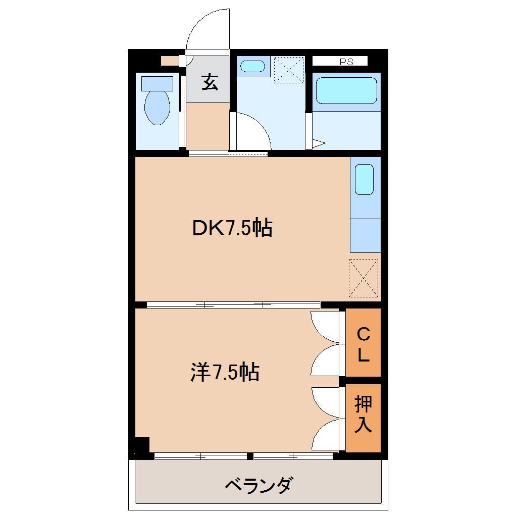 仁王台ハウス東の間取り