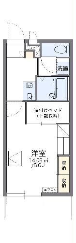 レオパレスＮａＮａの間取り