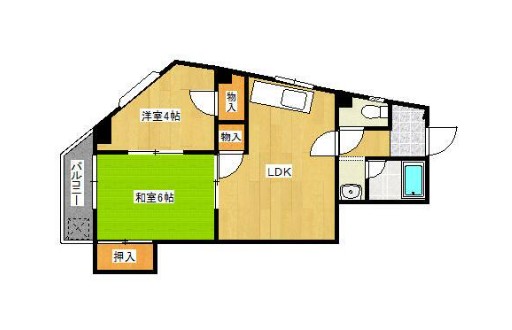 東京都葛飾区立石７（マンション）の賃貸物件の間取り