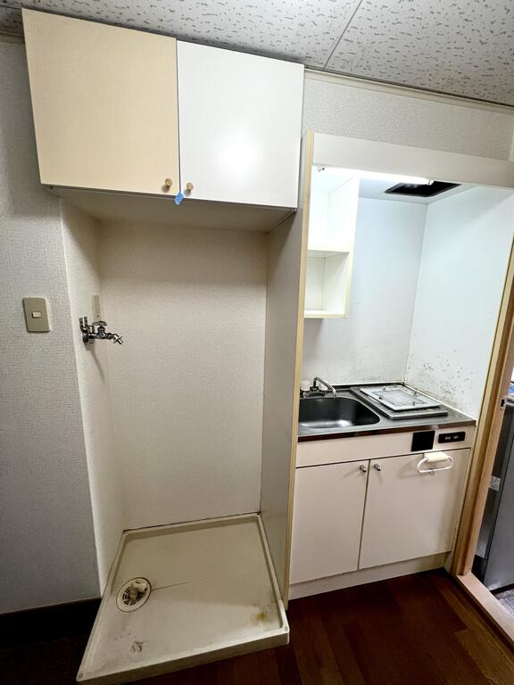 洗面設備　室内洗濯機置場