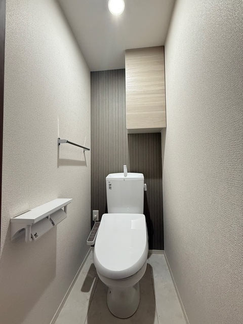 トイレ　同施工参考写真になります。