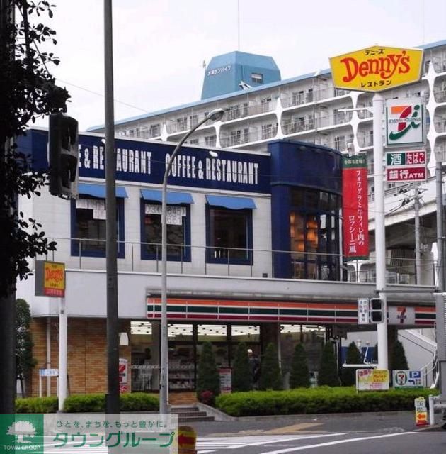 役所　デニーズ西大島店（役所）まで390m