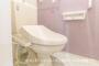 トイレ　ゆったりとした空間のトイレです