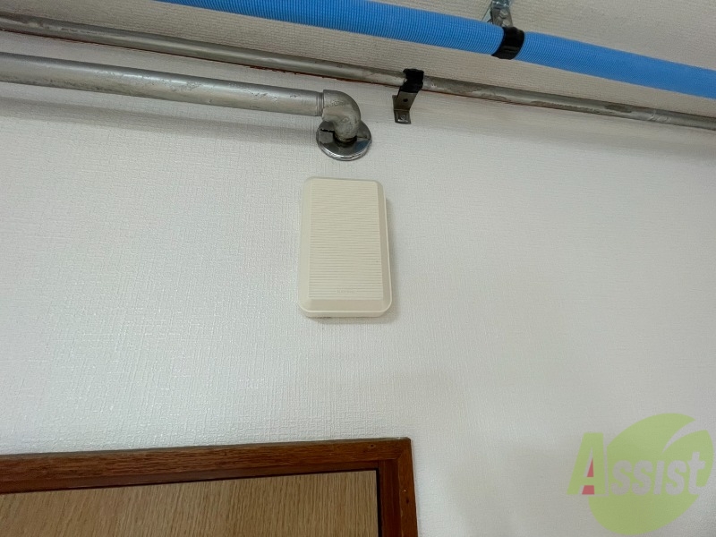 セキュリティ　来客時にはこちらのチャイムが鳴りますよ。