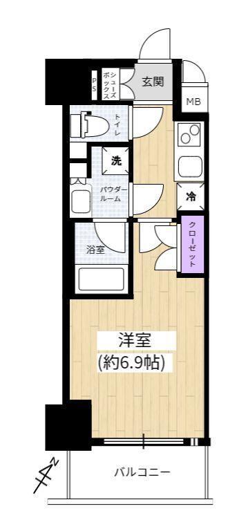 エグゼ北大阪の間取り写真