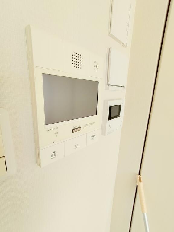 セキュリティ　TVモニターホンでお客様のお顔も見えて安心です！