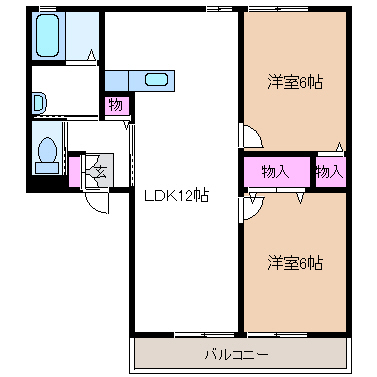 ピュアボナールの間取り