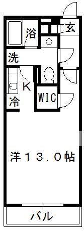 さいたま市桜区町谷のマンションの間取り