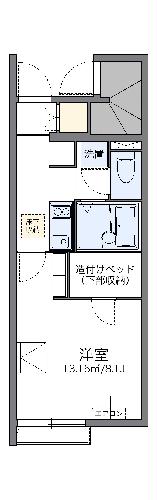 レオネクストサーフサイド海誠の間取り