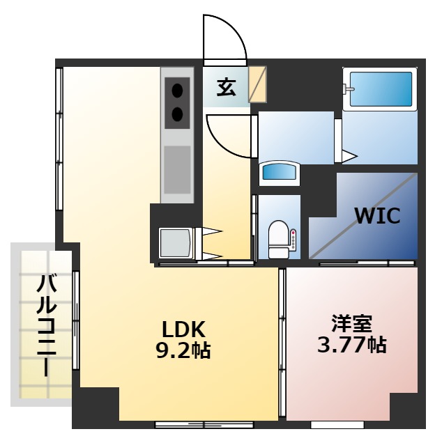 アクア葛原の間取り